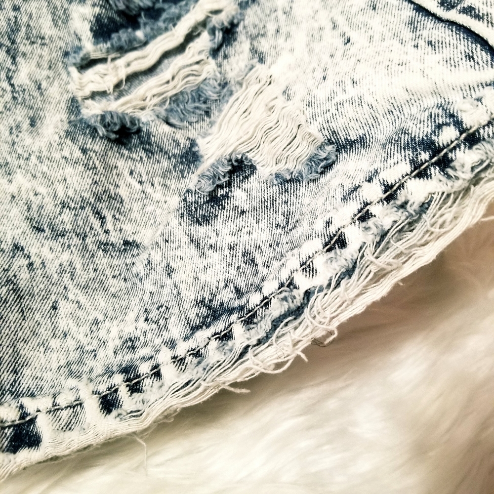 Contender Ripped Denim Shorts - Picture 5 of 7